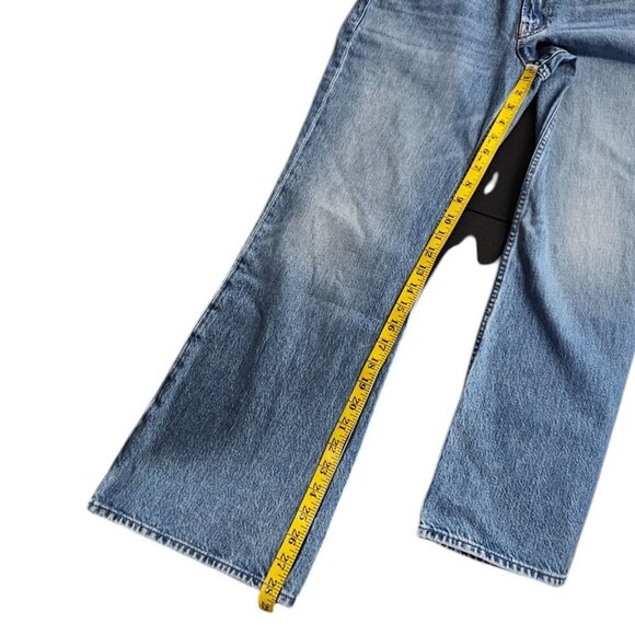 MOTHER Superior Womens The Bookie Flood Jeans, Deans List, High Rise, Boot, 31 - Picture 6 of 13